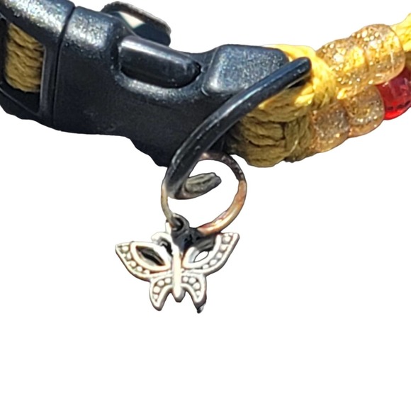 Custom Handmade Beaded Dog Collar - Picture 4 of 4